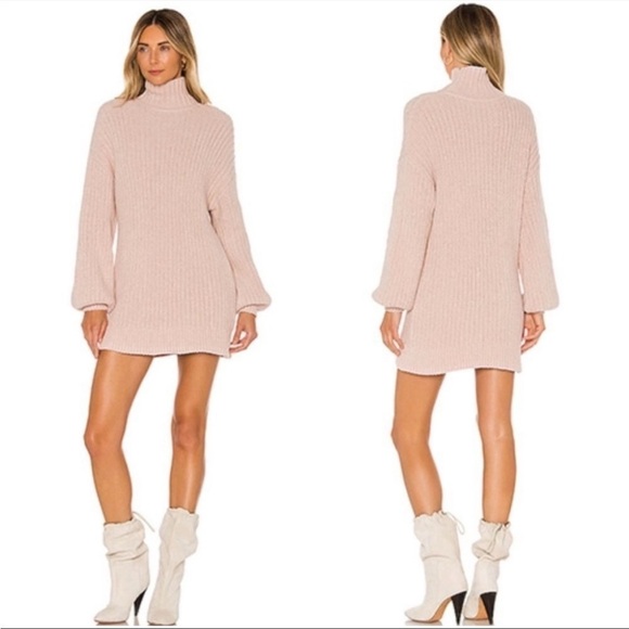 Revolve x House of Harlow 1960 Rhea Turtleneck Sweater Dress - Picture 1 of 6